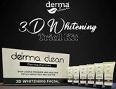 Derma Clean 3D whitening facial trial kit -  20ml